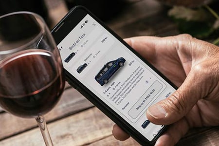Taxa app - bestil nemt selv din taxa i appen