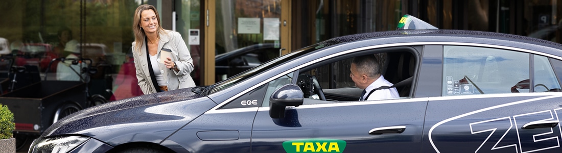 Bestil nemt selv din taxa med TAXA appen